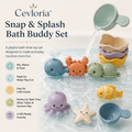 Cevloria™ Snap & Splash Bath Buddy Set