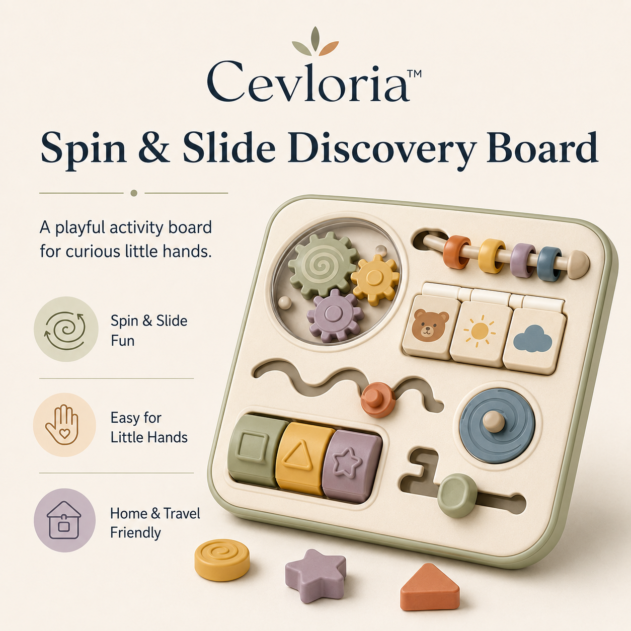 Cevloria™ Spin & Slide Discovery Board