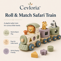 Cevloria™ Roll & Match Safari Train